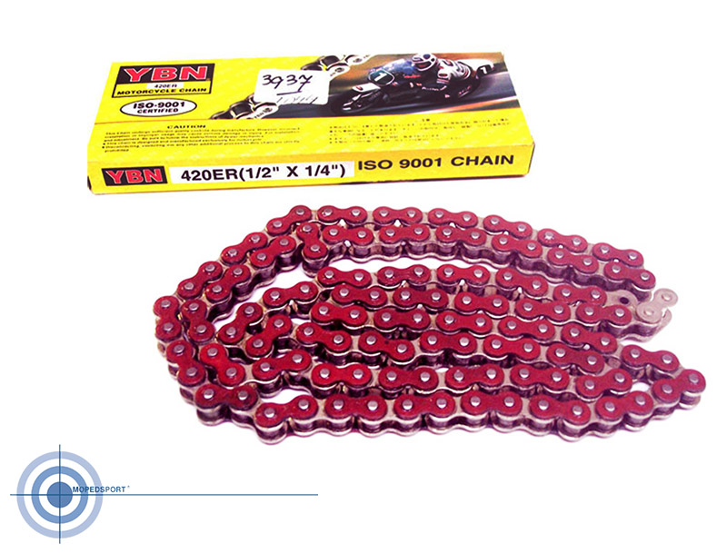 UNIVERSEEL Ketting 1/2 x 1/4 122 schakels 420 rood