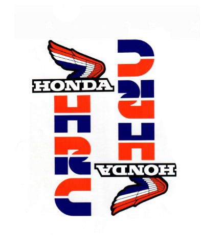 HONDA Sticker set HRC Honda MT