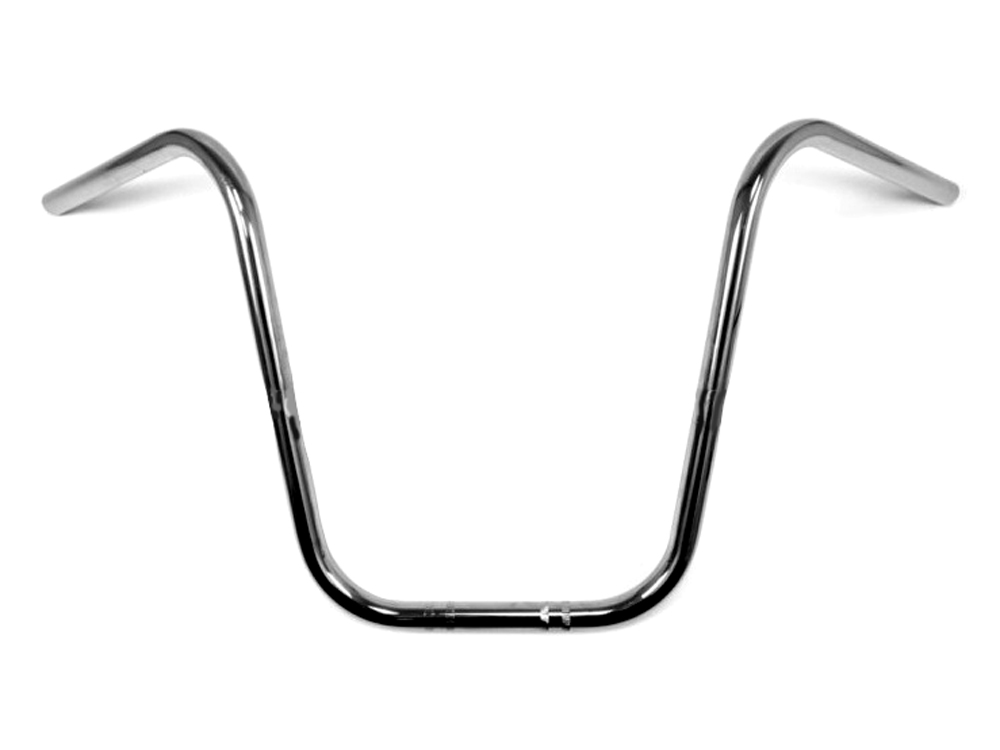 UNIVERSEEL PUCH TOMOS BROMFIETS Stuur Apehanger 22MM medium model chroom Chopper 38 cm hoog met een diameter van 7/8 inch (22mm)  
