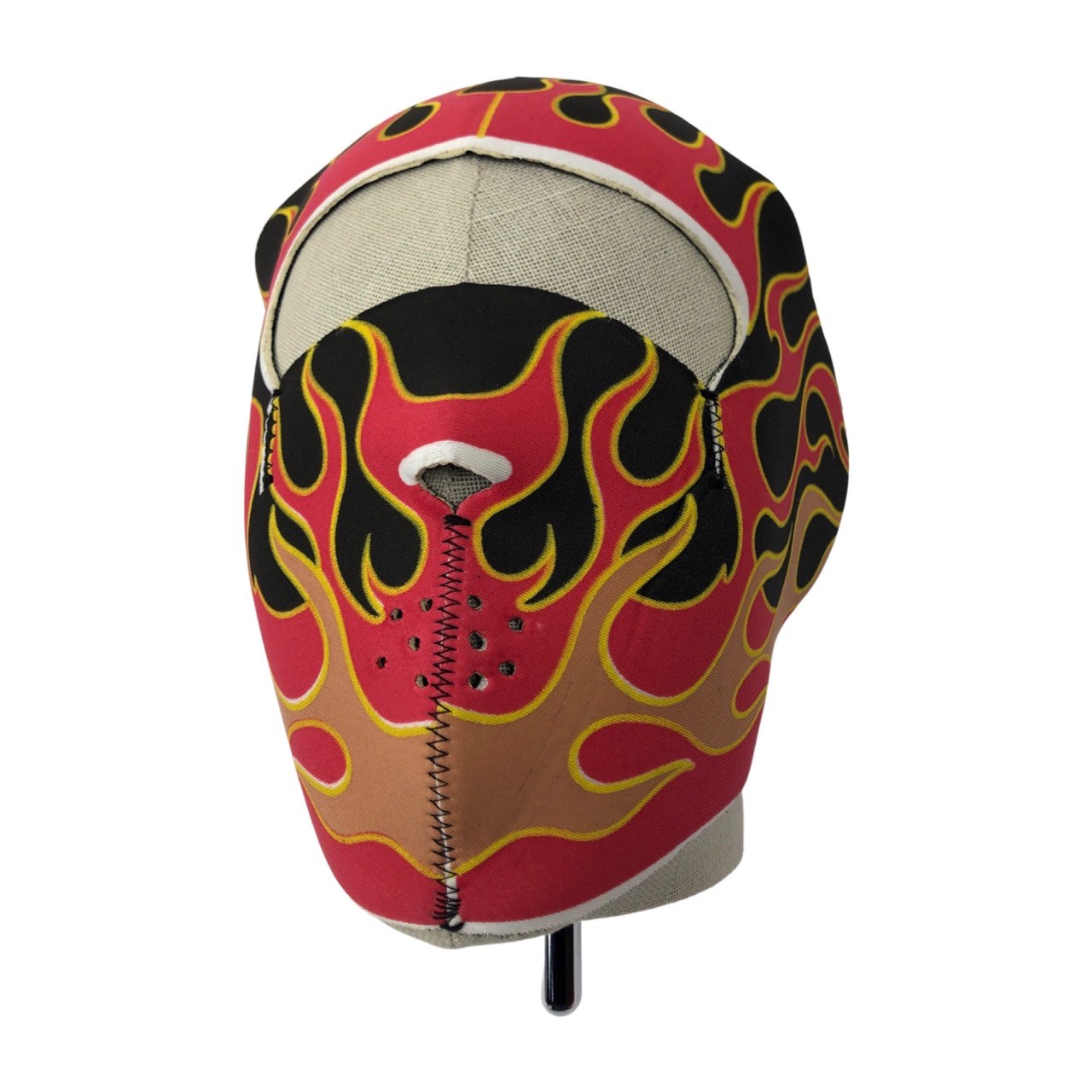 UNIVERSEEL Foam masker flames winddicht en zeer warm - Neopreen - 18 CM x 21 CM Moped bandana / masker 