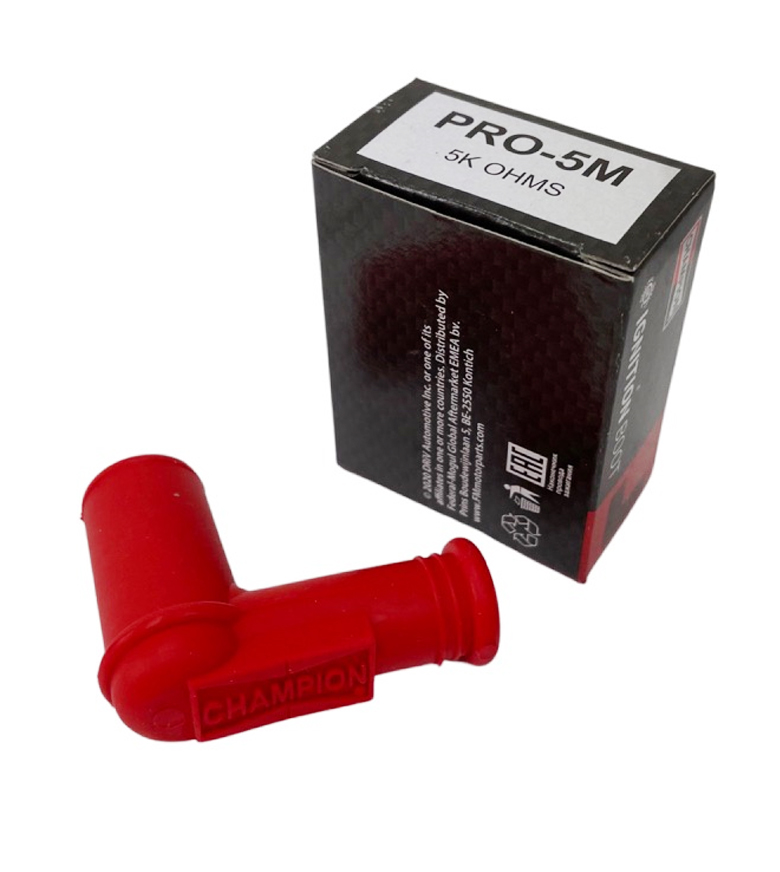 UNIVERSEEL Bougiedop rood champion PRO5M waterdicht PRO-5M  5010874855137 
